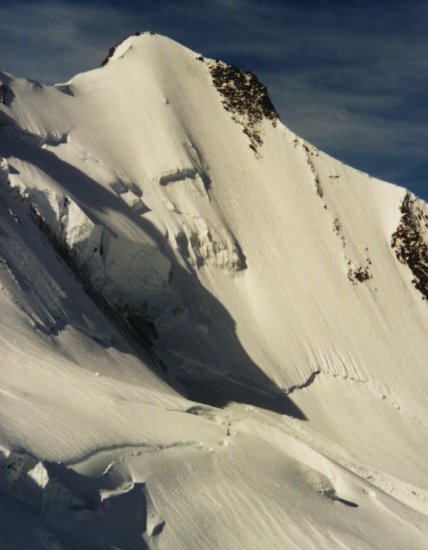 Hohberghorn ( 4219 metres ) in the Swiss Alps