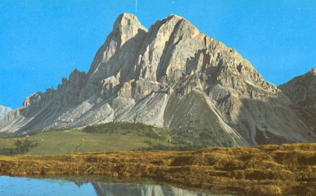 Peitlerkofel in the Italian Dolomites