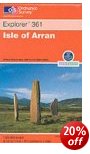 Isle of Arran OS Explorer Map