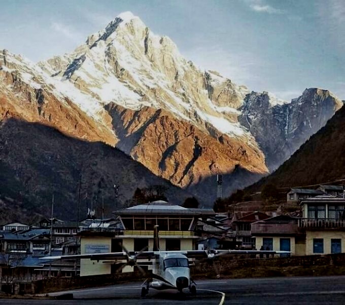 Lukla and Mt.Kwande Ri