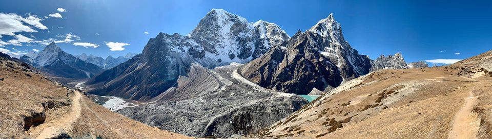 Tsho Rolpo ( Glacier Lake ), Taboche and Cholatse