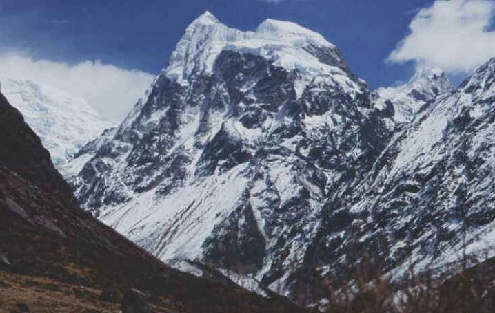 Langshisa Ri from the Langtang Valley