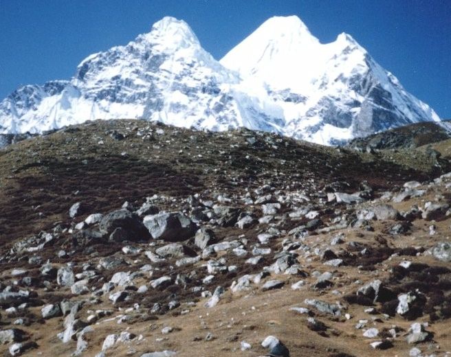 Peak 6 ( Mount Tutse ) from Shershon