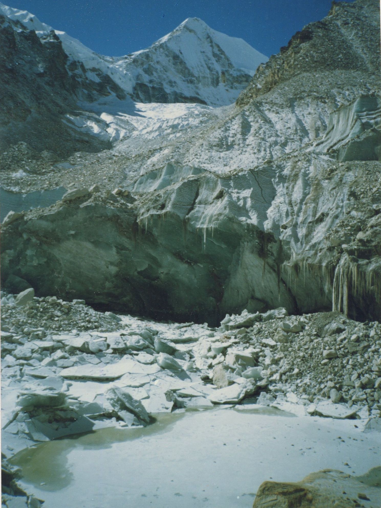 Sherpani Peak from Barun Glacier