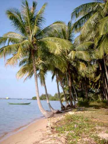 Victory Beach in Sihanoukville in Southern Cambodia