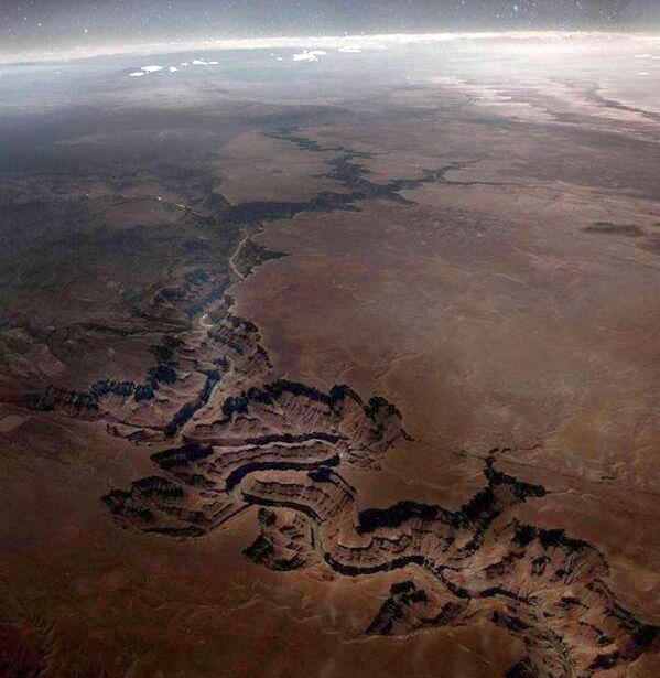 Grand Canyon from space