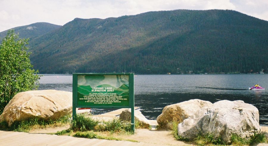 Grand Lake in Colorado Rockies