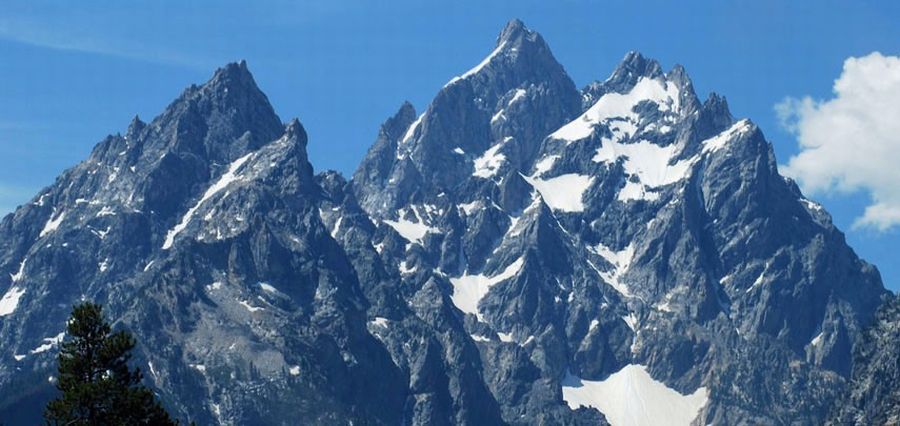 Rocky Mountains - Grand Teton and Teewinot