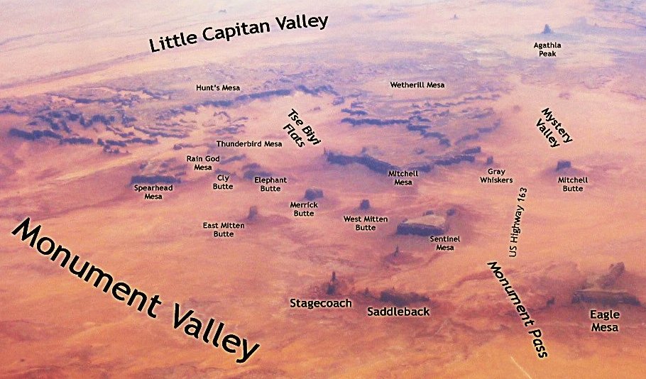 Monument Valley Map