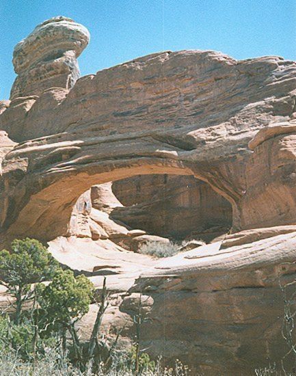 Tower Arch in Klondike Bluffs area of Arches National Park