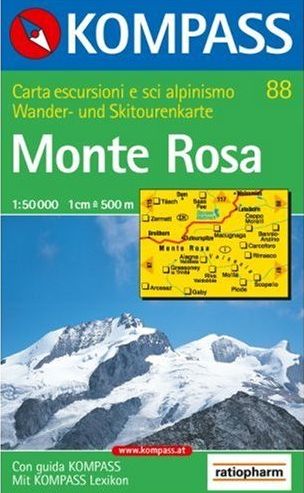 Monte Rosa map