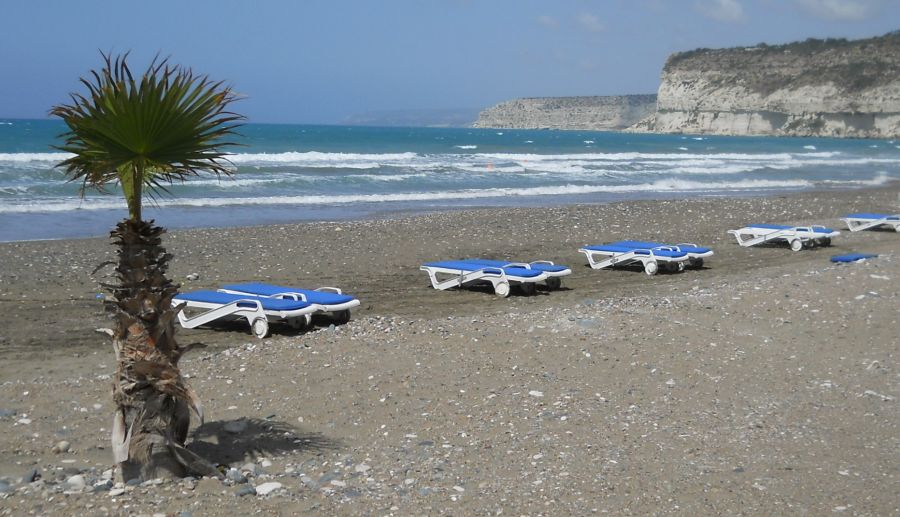 Kourion Beach on Episkopi Bay