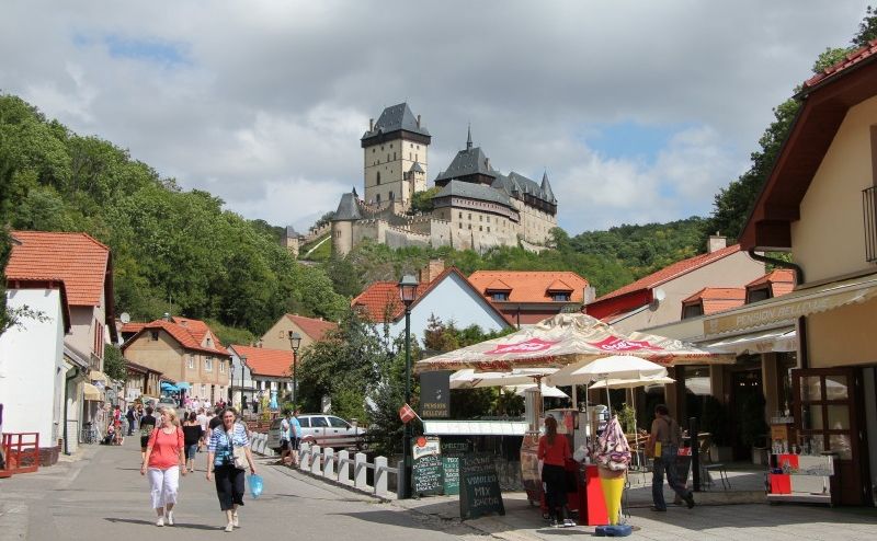 Karlstejn Castle in Czech Republic