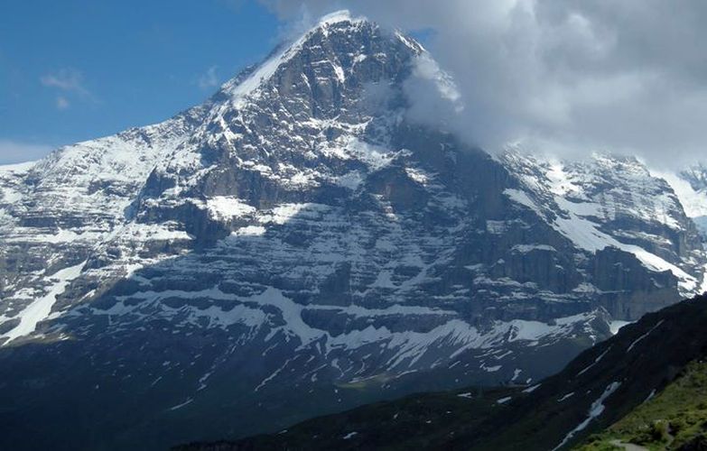 Eiger North Face above Grindelwald