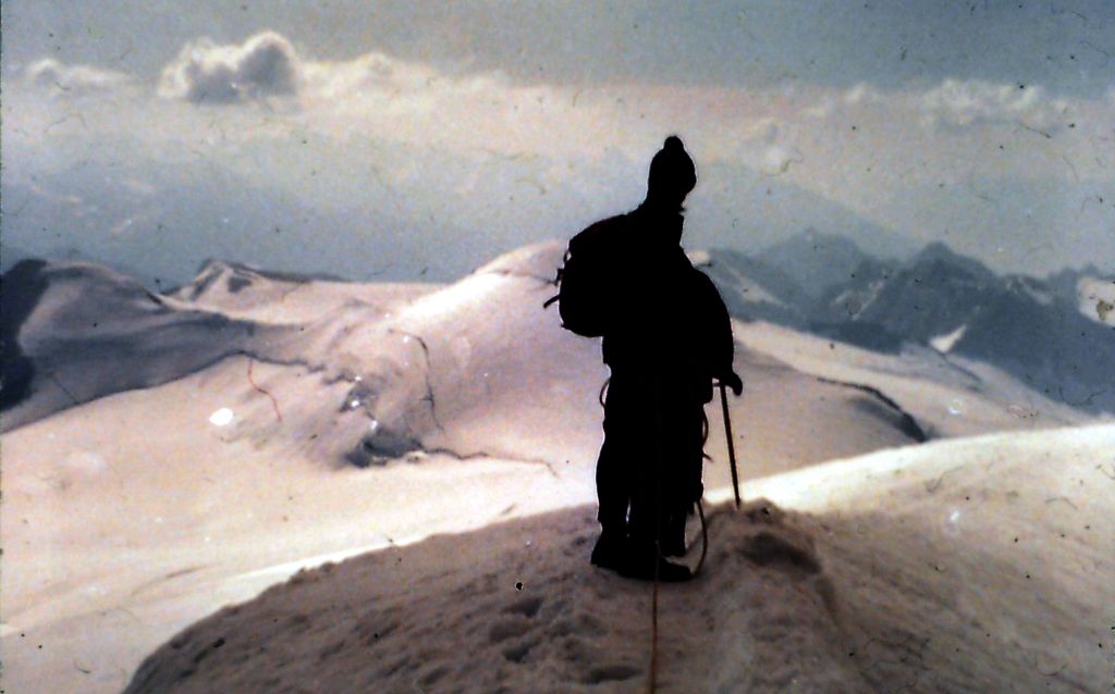 View from summit arete of the Gross Venediger