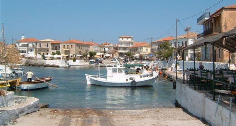 Agios Nikolaos in the Peloponnese of Greece