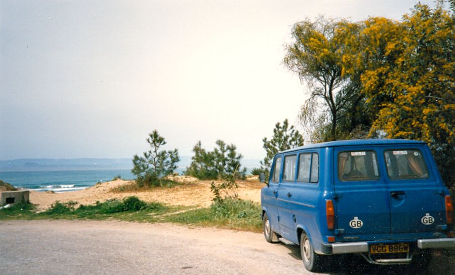 Beach at Loutra Killini