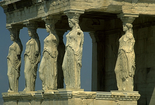 The Erechtheion in Athens