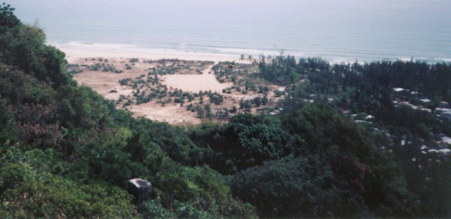 China Beach from the Marble Mountains near Danang