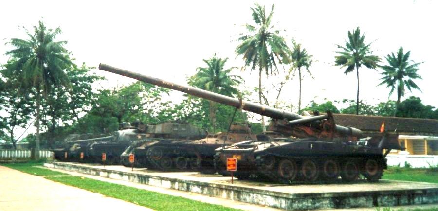 Armoured Vehicles at the Military Museum outside the Citadel in Hue