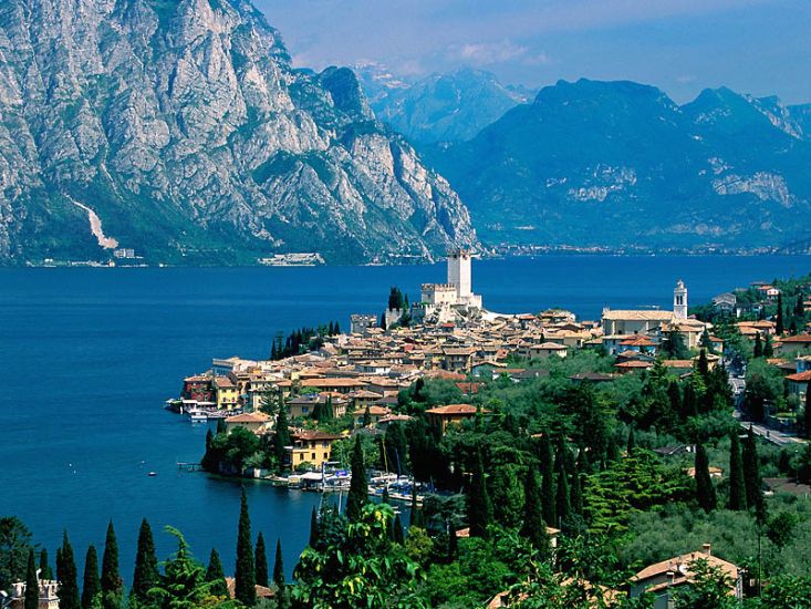 Lake Garda in Italy