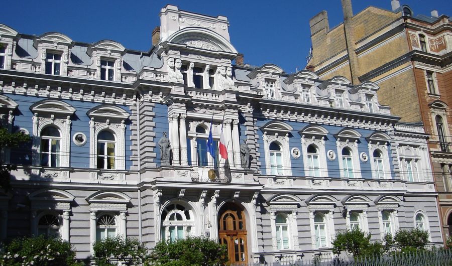 Art Nouveau Building in Riga