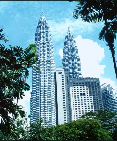 Petronas Towers in Kuala Lumpur