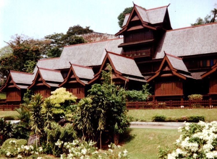 Traditional style palace in Malacca