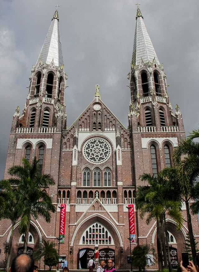 St.Mary's Cathedral in Yangon ( Rangoon ) in Myanmar ( Burma )