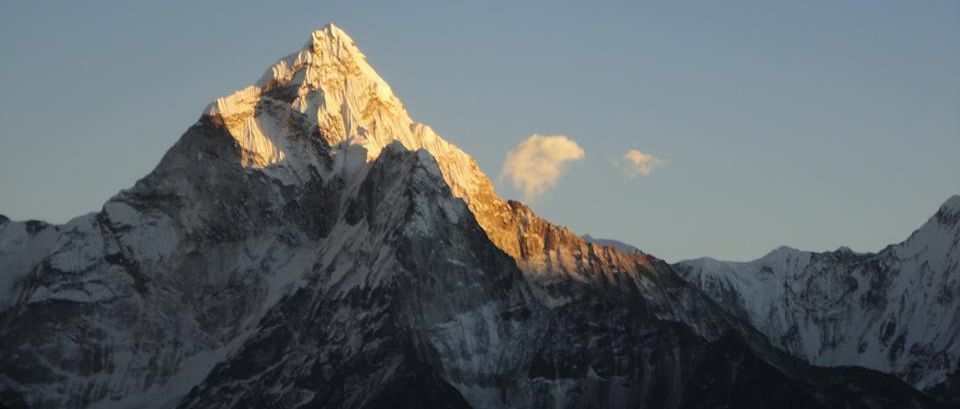 Sunrise on Ama Dablam