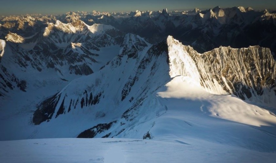 The Seven Thousanders - Chogolisa ( 7668m ) in the Karakorum Mountains of Pakistan