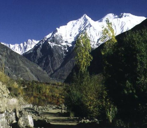 The Seven Thousanders - Diran Peak ( 7266m ) in the Karakorum Mountains of Pakistan