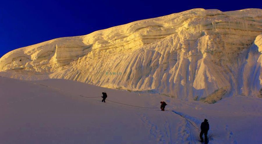 Gondogoro Pass in The Karakoram of Pakistan