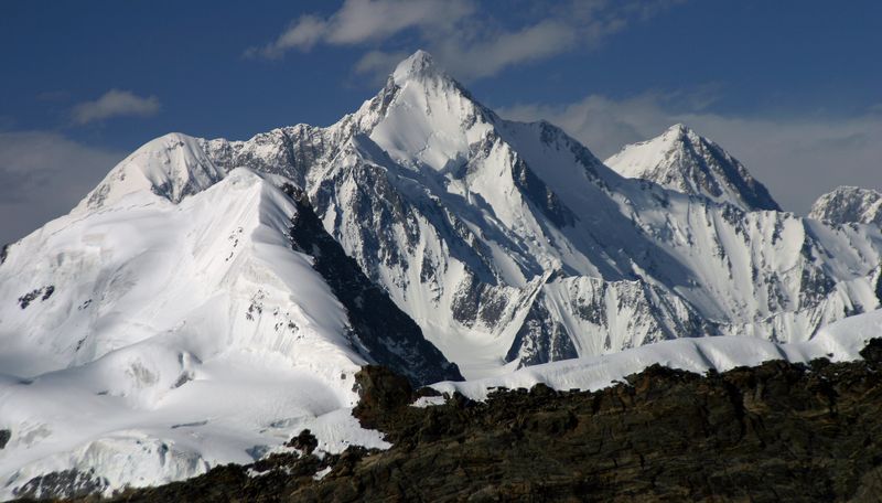 The Seven Thousanders - Kampire Dir ( 7168m ) in the Karakorum Mountains of Pakistan