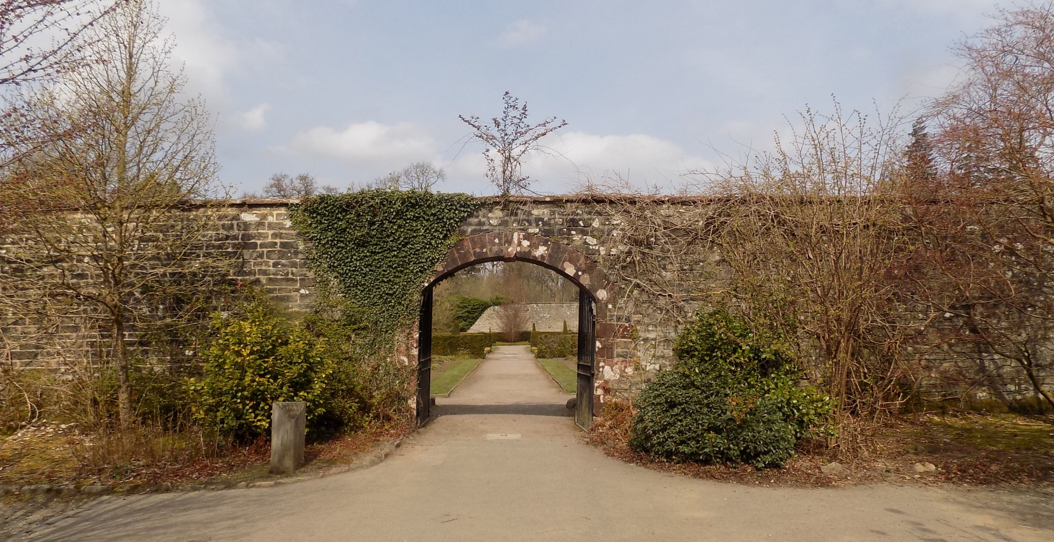 Entrance to the Walled Garden in Balloch Country Park