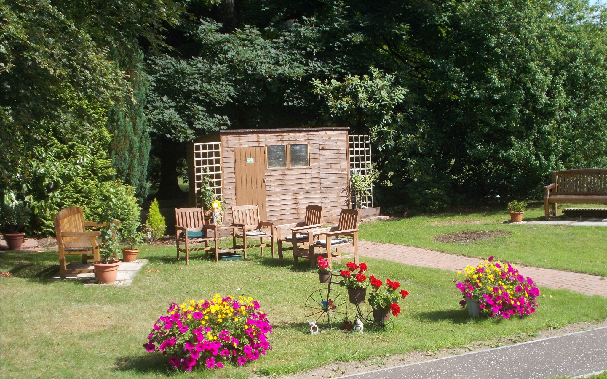 Garden at Schaw Court