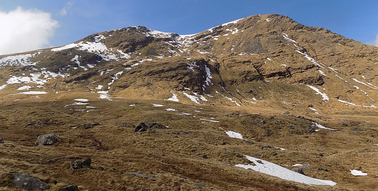 Clach Leathad and Meall a'Bhurraidh