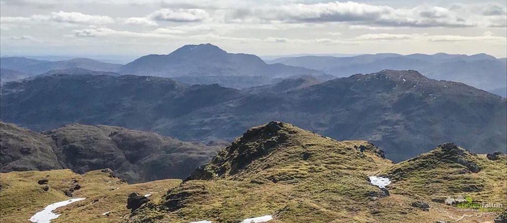 Ben Lomond from Beinn a'Chroin