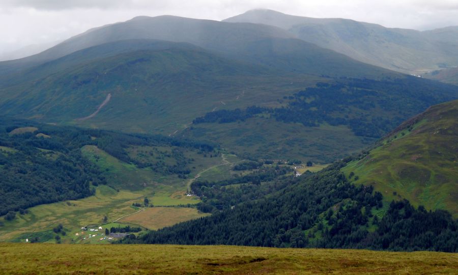 Meall Ghaordie ( Ghaordaidh ) above Glen Lyon from Creag Ard