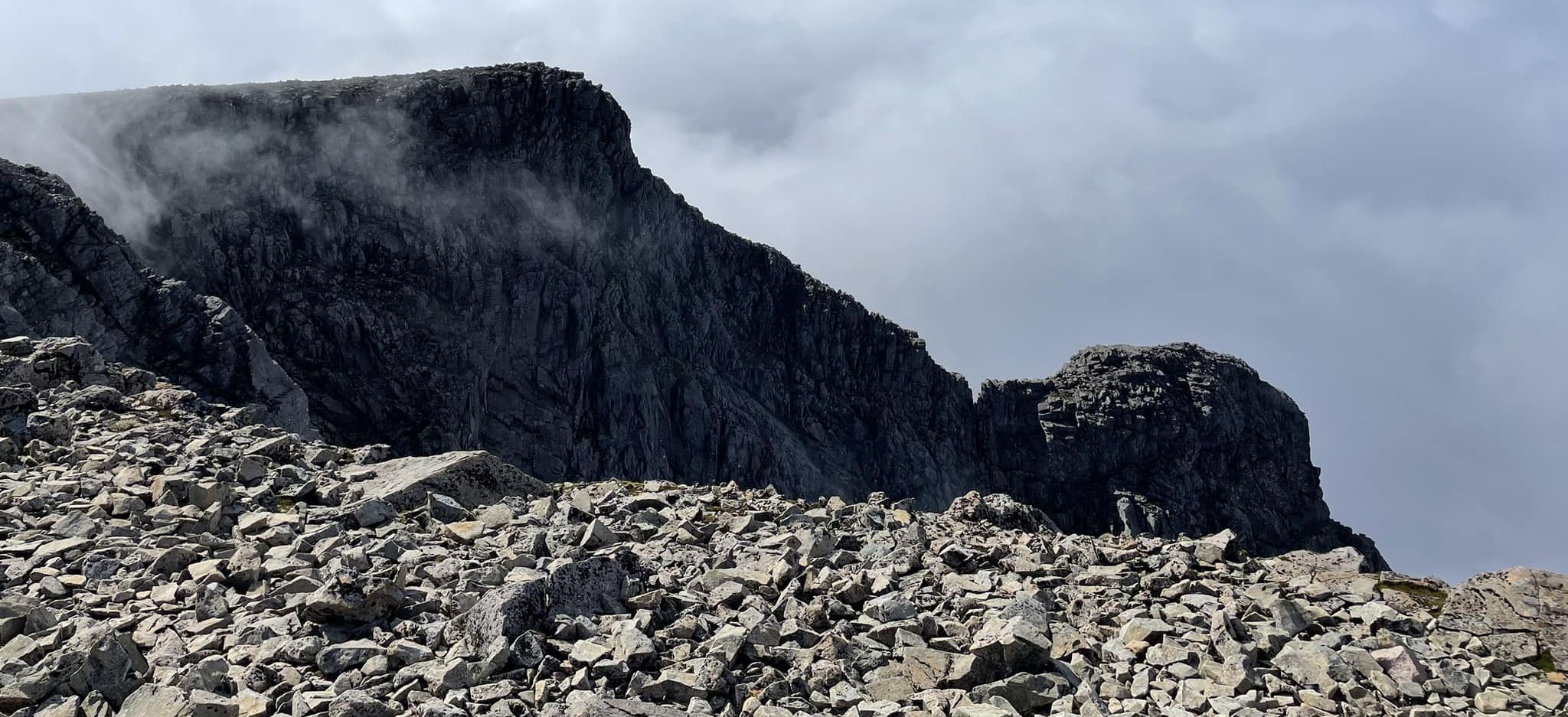 Top of Tower Ridge