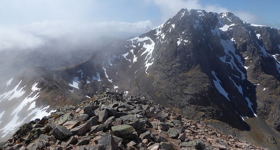 Ben Nevis from Carn Mor Dearg