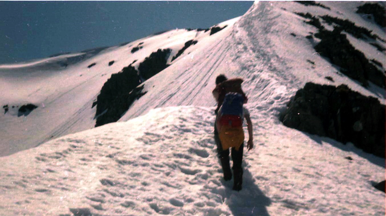 Aonach Eagach and ridge from Bidean nam Bian to Stob Coire Sgreamhach