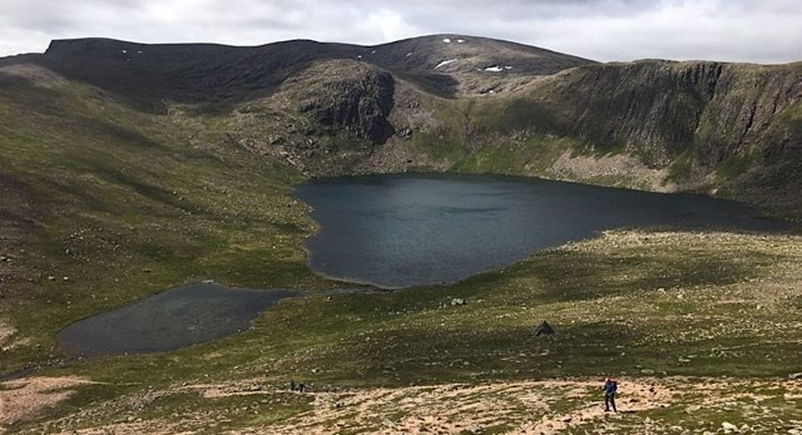 Derry Cairngorm from Beinn Mheadhoin from in the Cairngorms