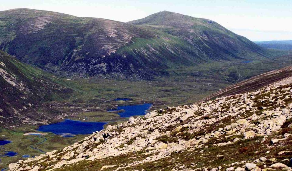 Bynack More from Beinn a' Chaorainn