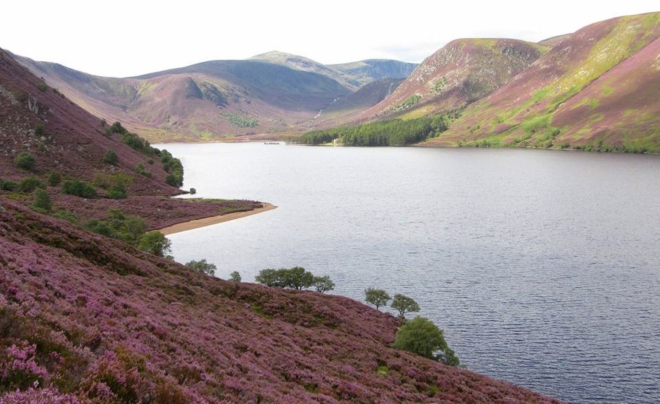 Loch Muik beneath Lochnagar