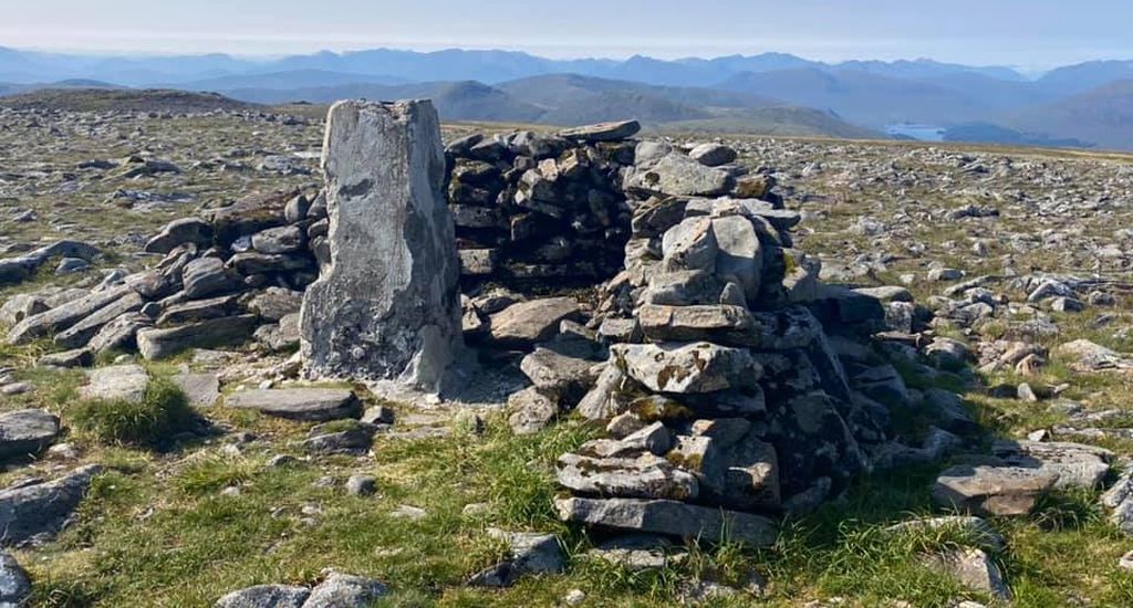 Ben Alder summit