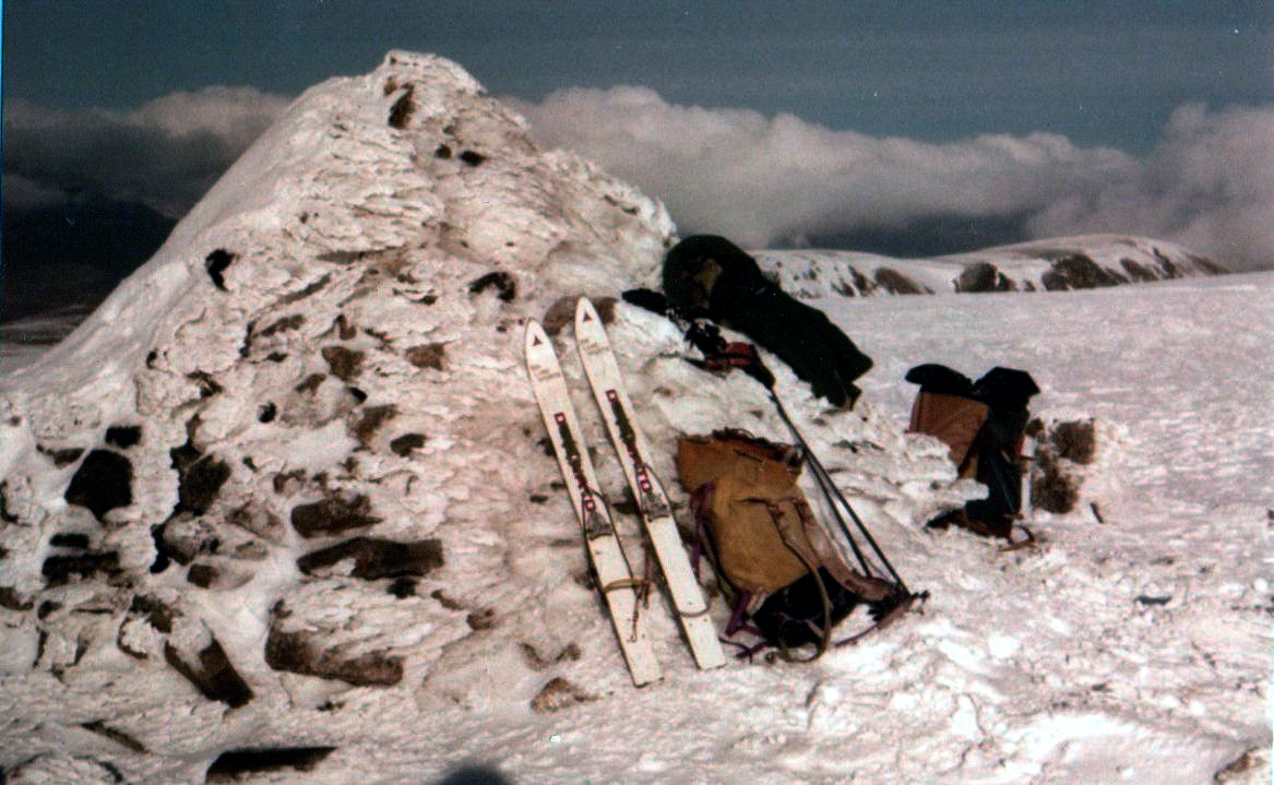 Summit Cairn on Creag Meagaidh