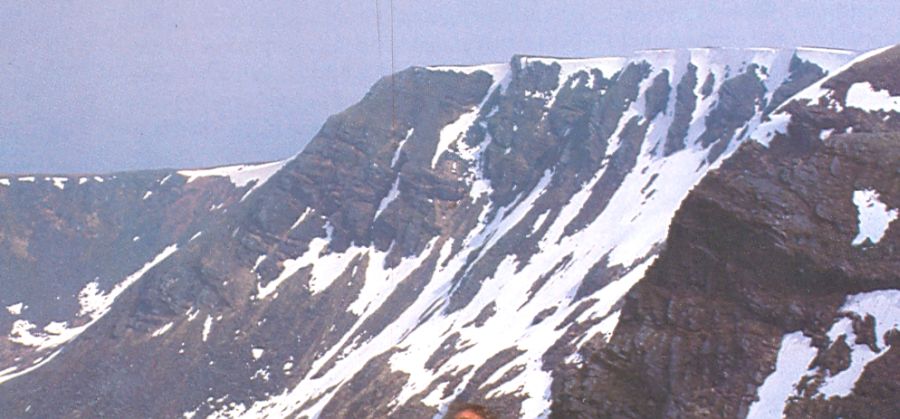 Creag Mhor from Creag Meagaidh