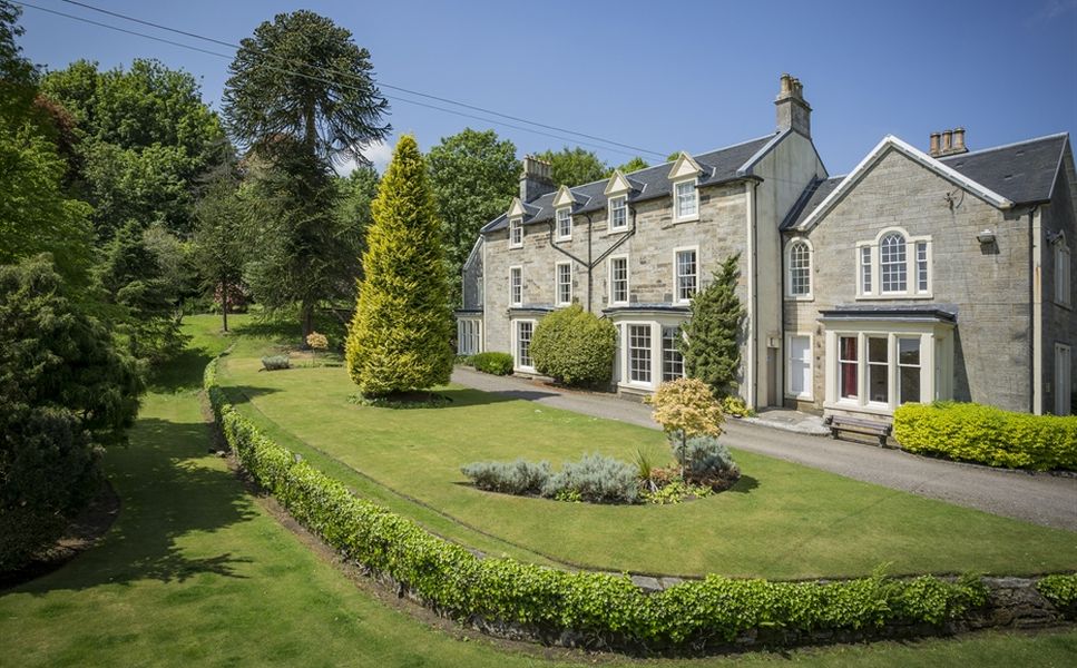 Colzium Mansion House in Colzium Lennox Estate at Kilsyth