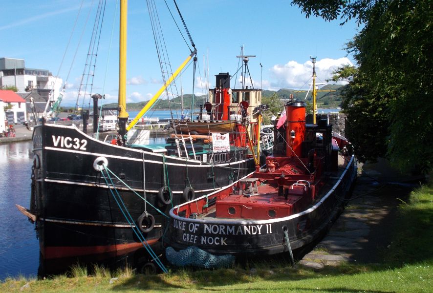 Boats at Crinan